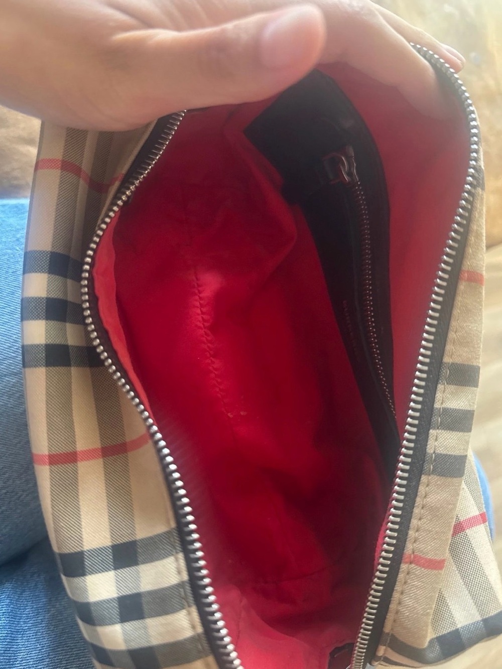 Burberry toiletry bag - Picture 6 of 8